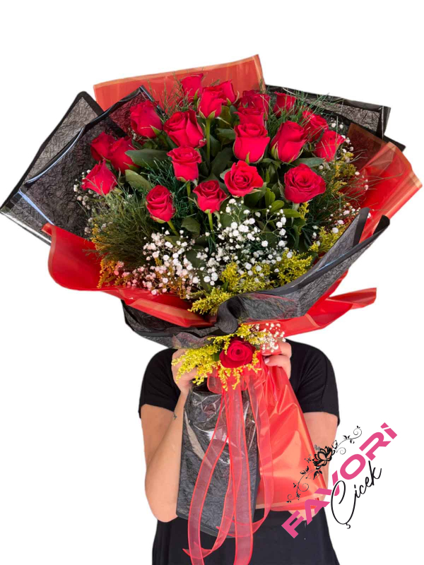 Kırmızı Gül Buketi