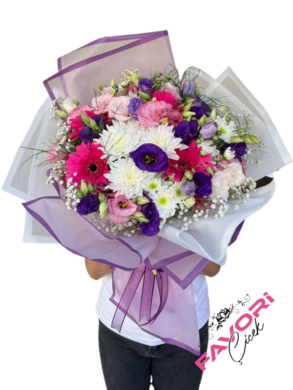Gösterişli Çiçek Buketi