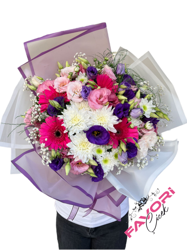 Gösterişli Çiçek Buketi