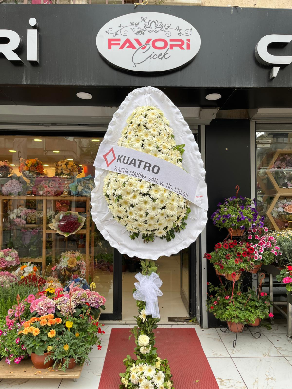 Klasik Beyaz Düğün Çiçeği