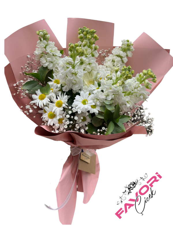 Şebboy Çiçeği Buketi