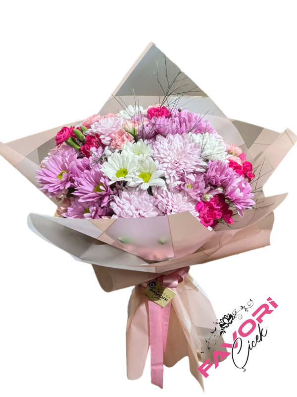 Şeker Pembe Buket