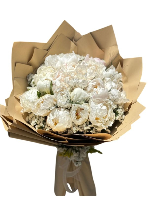 Canlı Şakayık Demeti