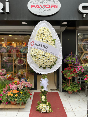 Klasik Beyaz Düğün Çiçeği